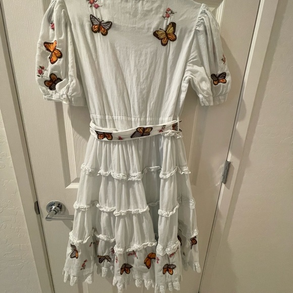 JessaKae S white butterfly dress - Picture 2 of 5